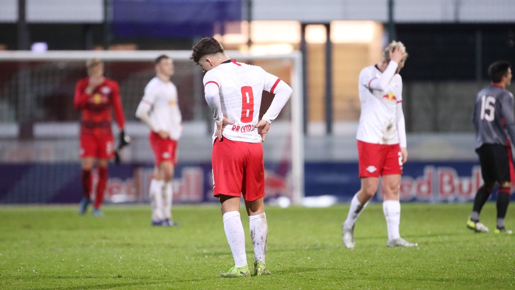 Europa nicht gewachsen? Niederlage der U-19 von RB gegen Benfica.
