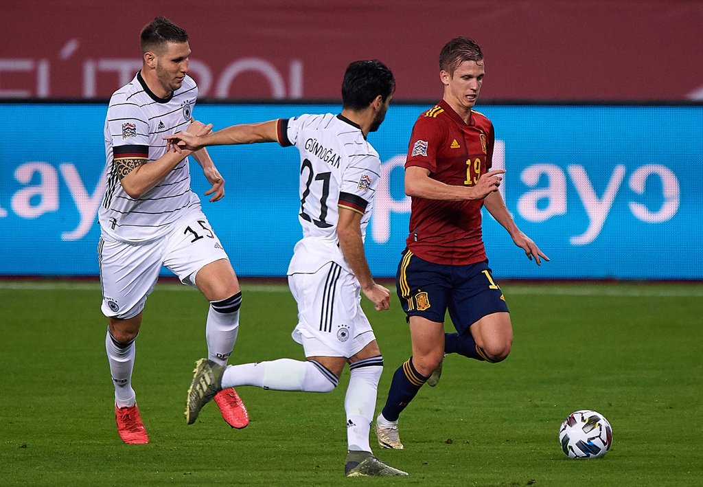 Dani Olmo machte gegen Deutschland eine sehr gute Figur.