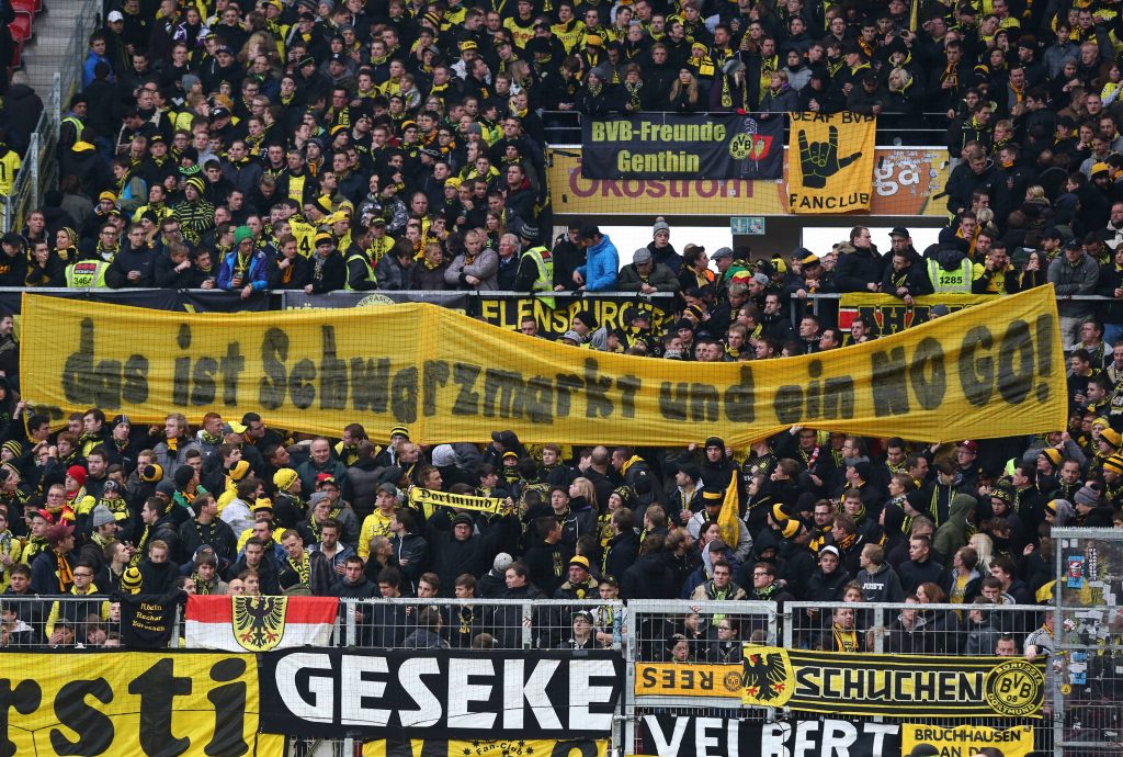 Ticketschwarzmarkt jetzt auch bei RB Leipzig – Besonders das Spiel gegen den BVB ist begehrt.