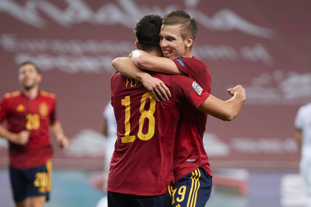 Dani Olmo überzeugte beim Länderspiel gegen Deutschland.