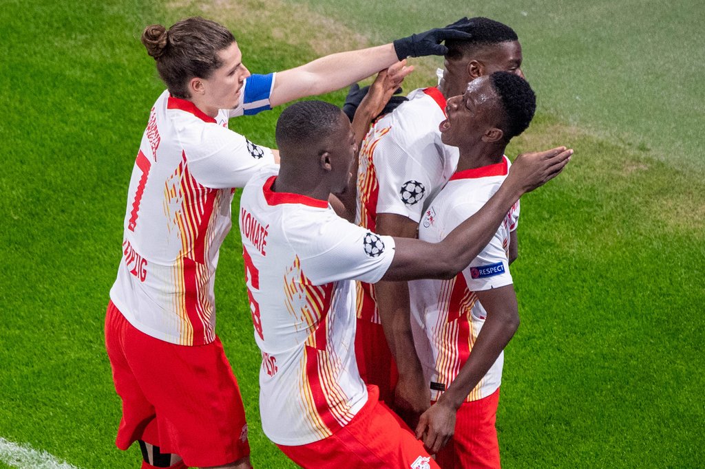 Auf der Erfolgswelle: RB Leipzig.