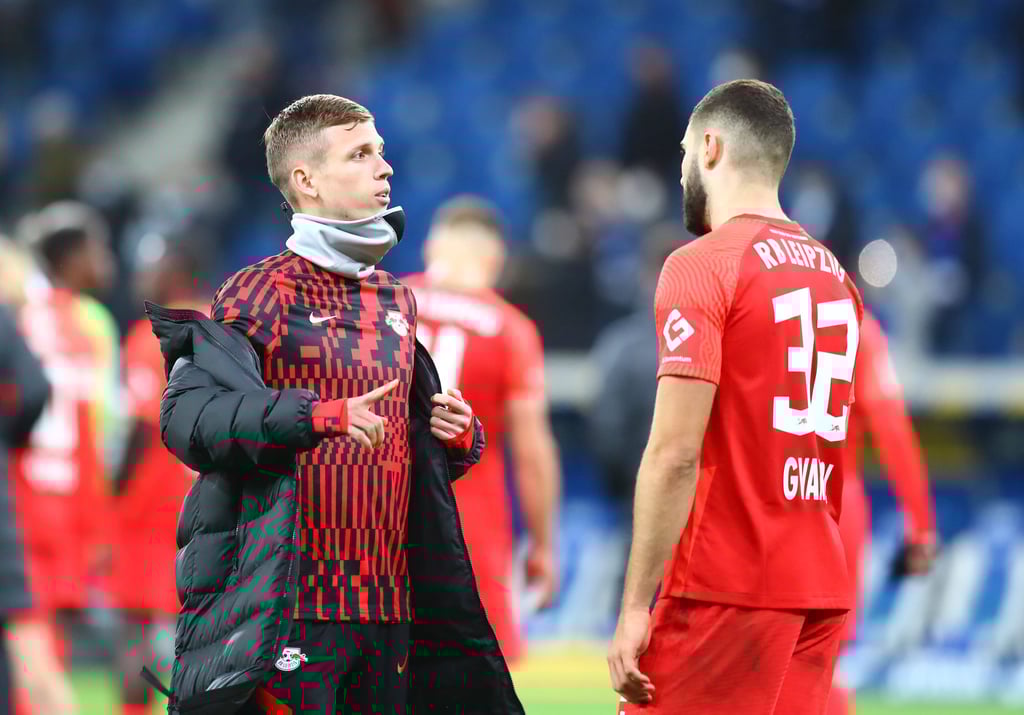 Dani Olmo beim Spiel gegen Hoffenheim.