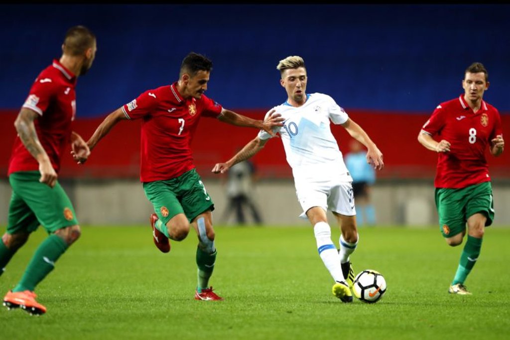 Hier konnte er noch laufen: Kevin Kampl im Spiel gegen Bulgarien.