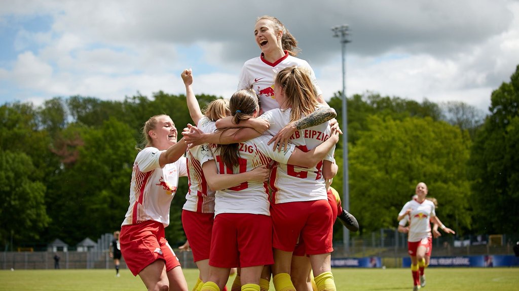 Die Frauen von RB Leipzig drehten das Spiel gegen Borussia Mönchengladbach spät.
