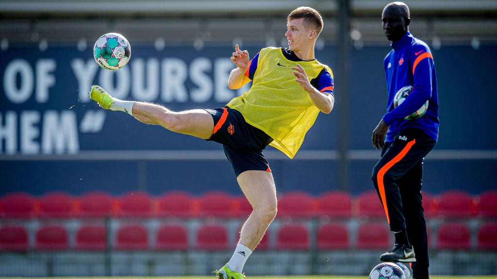 Leipzigs Dani Olmo ist zurück im Training. (Symbolbild)