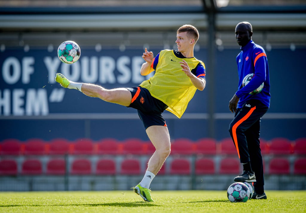 Leipzigs Dani Olmo ist zurück im Training. (Symbolbild)