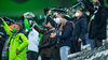 Fans von Borussia Mönchengladbach beim Heimspiel gegen den VfL Wolfsburg vor zwei Wochen. Schon da wurde die Hymne nicht mehr gespielt.