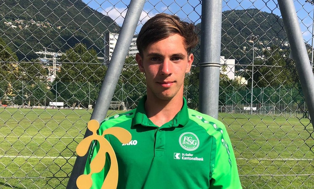 Mit Torjägerpalme: Federico Crescenti.