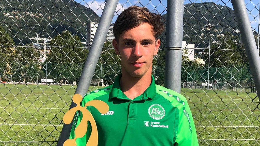 Mit Torjägerpalme: Federico Crescenti.