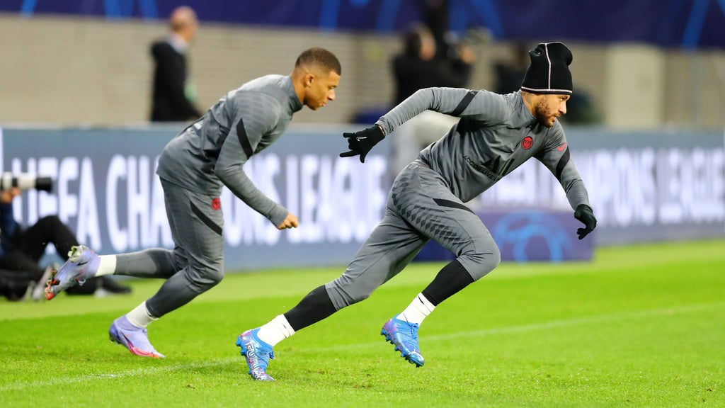 Sind zusammen 400 Millionen Euro Wert: Neymar und Kylian Mbappé.