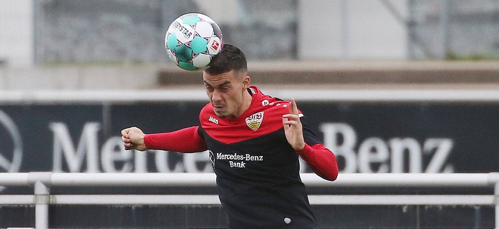 Stuttgarts Erik Thommy ist noch keine Option gegen RB Leipzig.