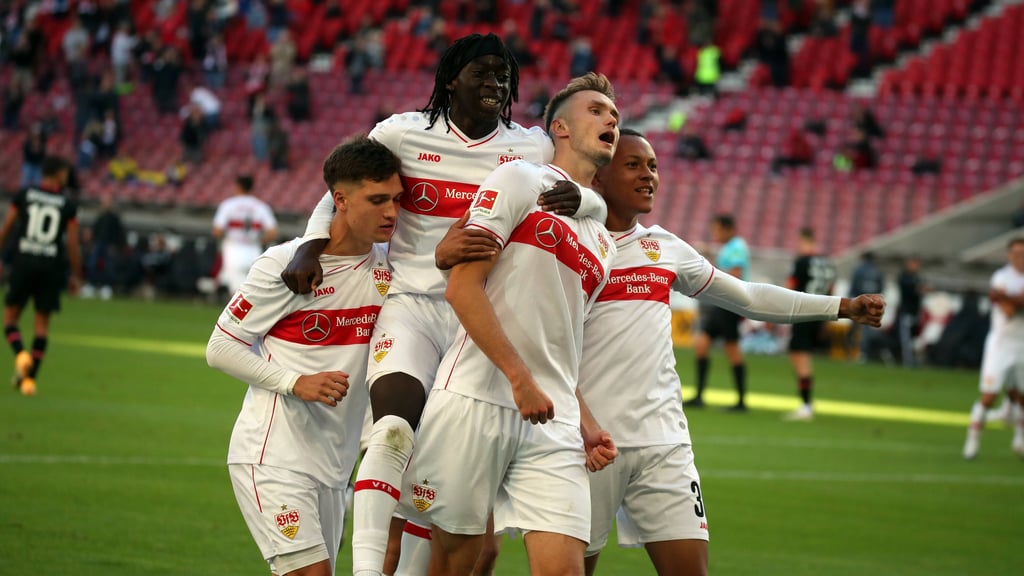 Wieder fit: Tanguy Coulibali (2. von links) und Sasa Kalajdzic (2. von rechts).