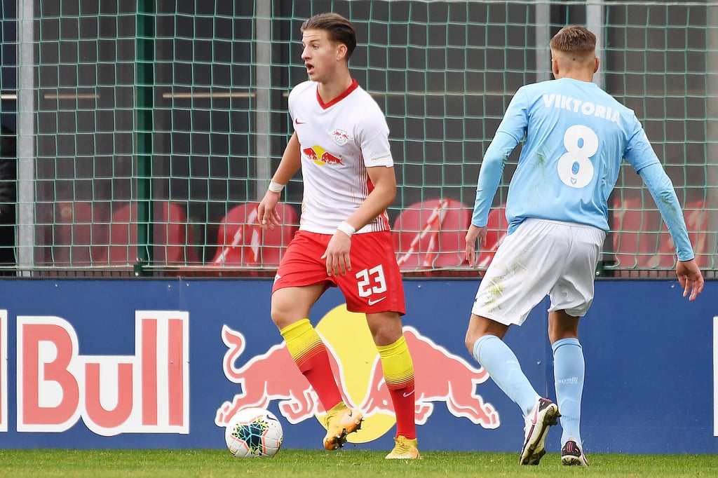Ben Klefisch steigt aus der A-Jugend von RB Leipzig zu den Profis in die Bundesliga auf.