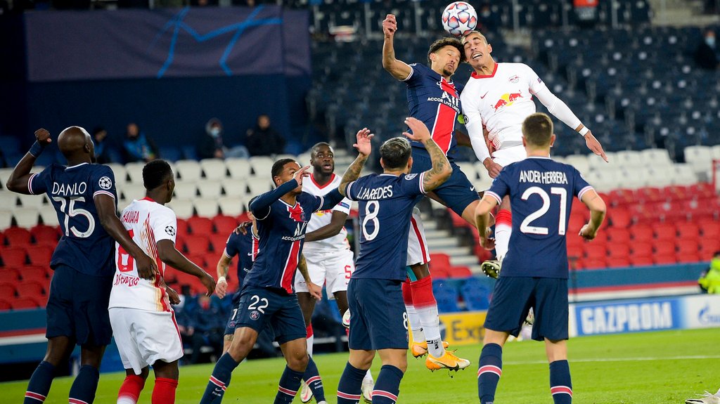 Vergeblich gestreckt: Leipzigs Yussuf Poulsen