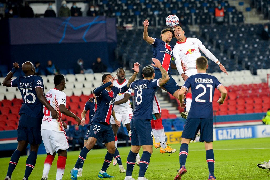 Vergeblich gestreckt: Leipzigs Yussuf Poulsen