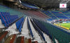 Die leere Red-Bull-Arena von RB Leipzig.