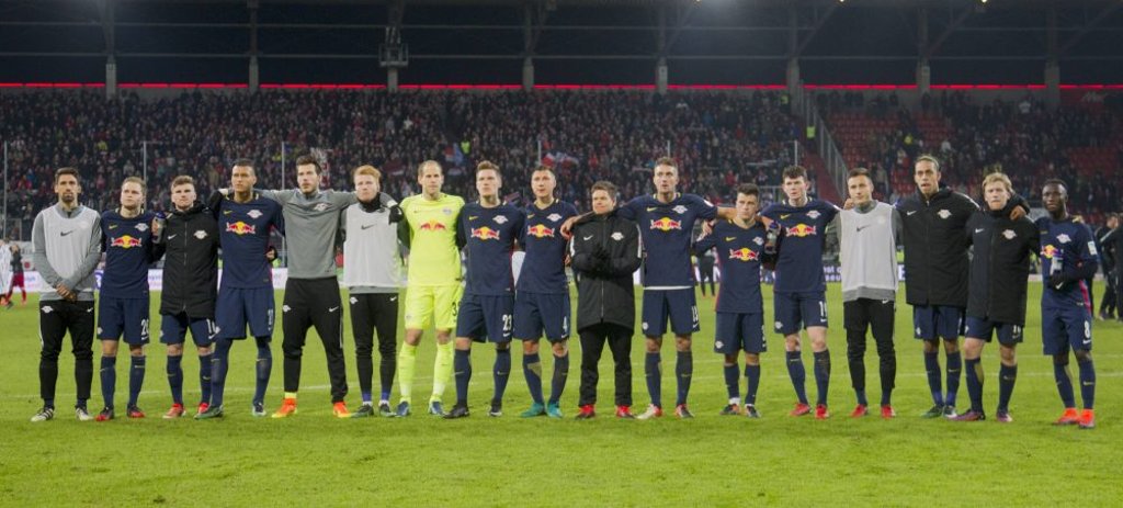 Enttäuschung bei Leipzig – Spielern nach Spielende.