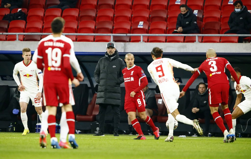 Trainer Jürgen Klopp verfolgt das Rückspiel in Budapest.