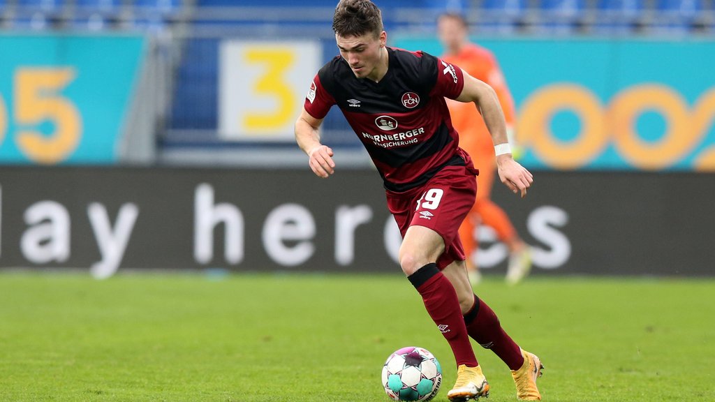 Dennis Borkowski kam bisher zweimal für den 1. FC Nürnberg zum Einsatz.