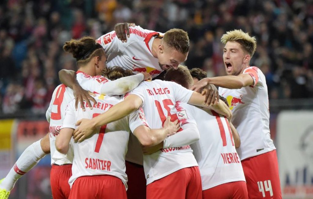 RB Leipzig ist derzeit eine einzige Jubeltraube