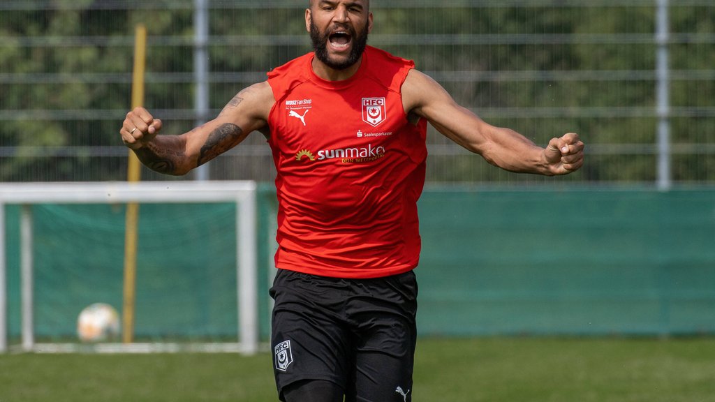 Terrence Boyd ist heute für den Halleschen FC aktiv.