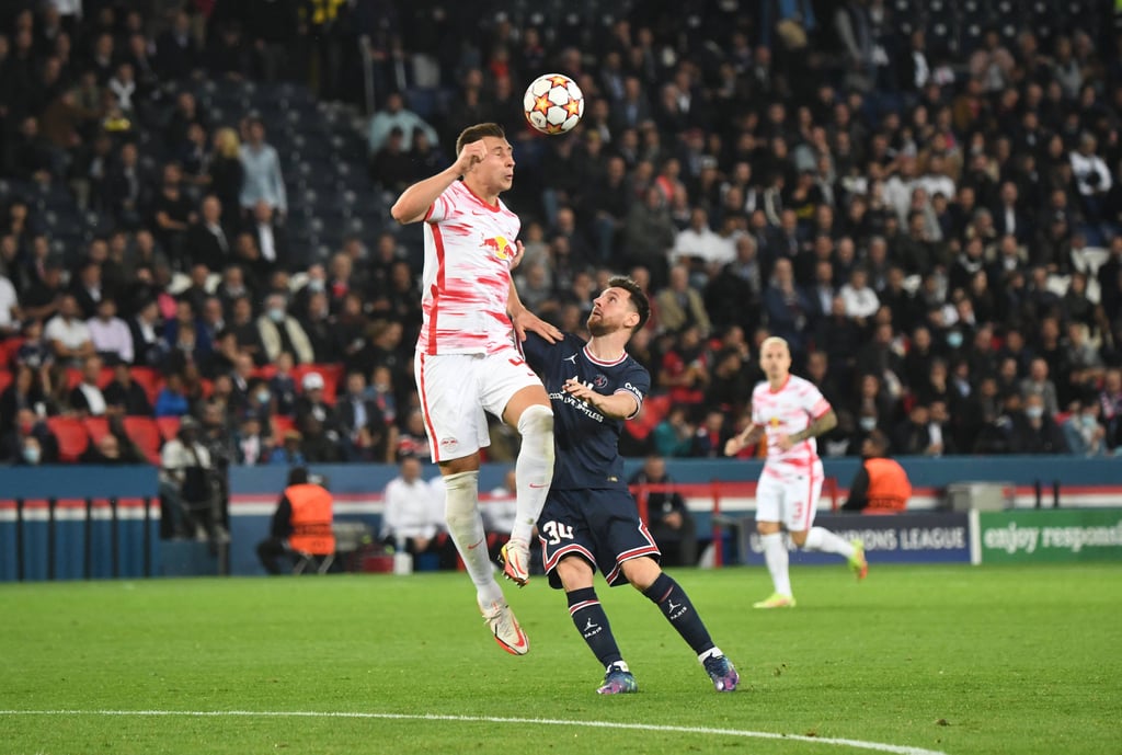 „Auf das Sachliche konzentriert”: Willi Orban gegen Lionel Messi.