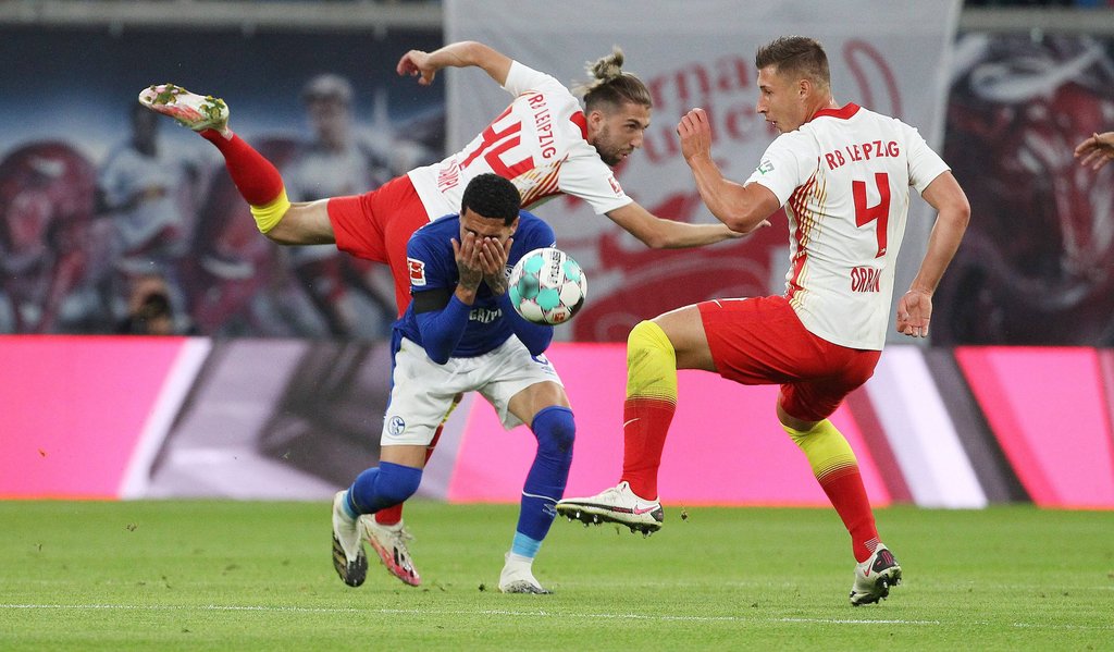 Zwei Routiniers gegen Man United: Kevin Kampl und Willi Orban.