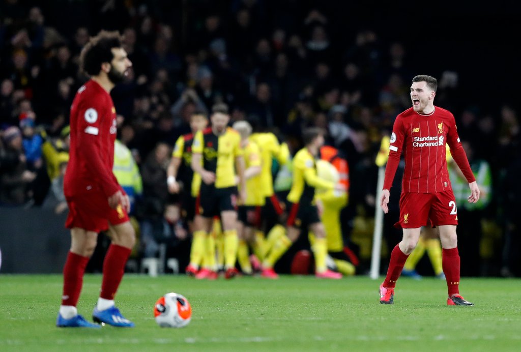 Ungewohntes Bild: Die Stars des FC Liverpool müssen das Jubeln den Gegnern überlassen.