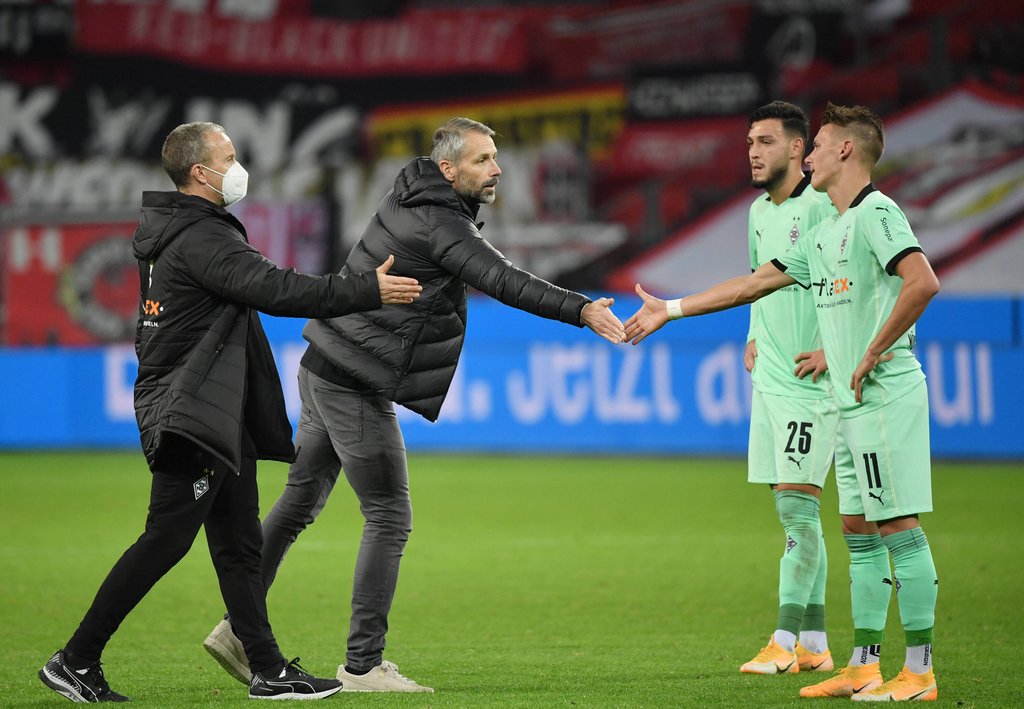 Marco Rose und Hannes Wolf haben ein Vertrauensverhältnis.
