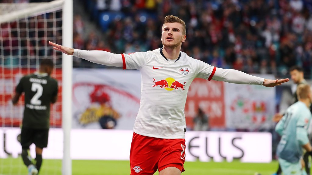 Flieg Timo, flieg! Werner beim 8:0 gegen Mainz