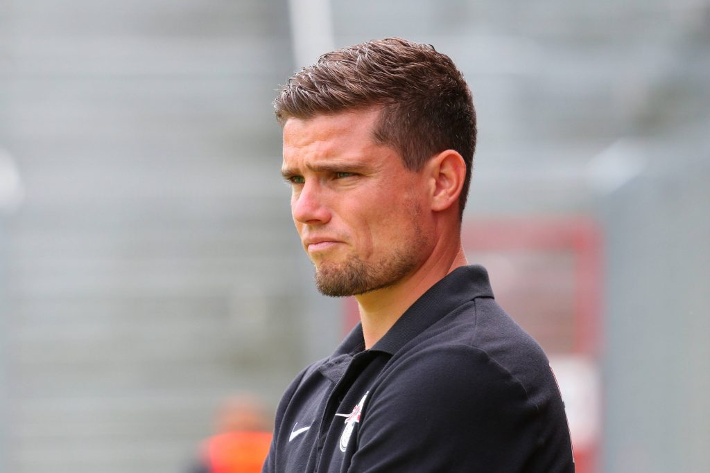 Trainer Robert Klauß möchte bei Hertha BSC II einen erfolgreichen Jahresabschluss.