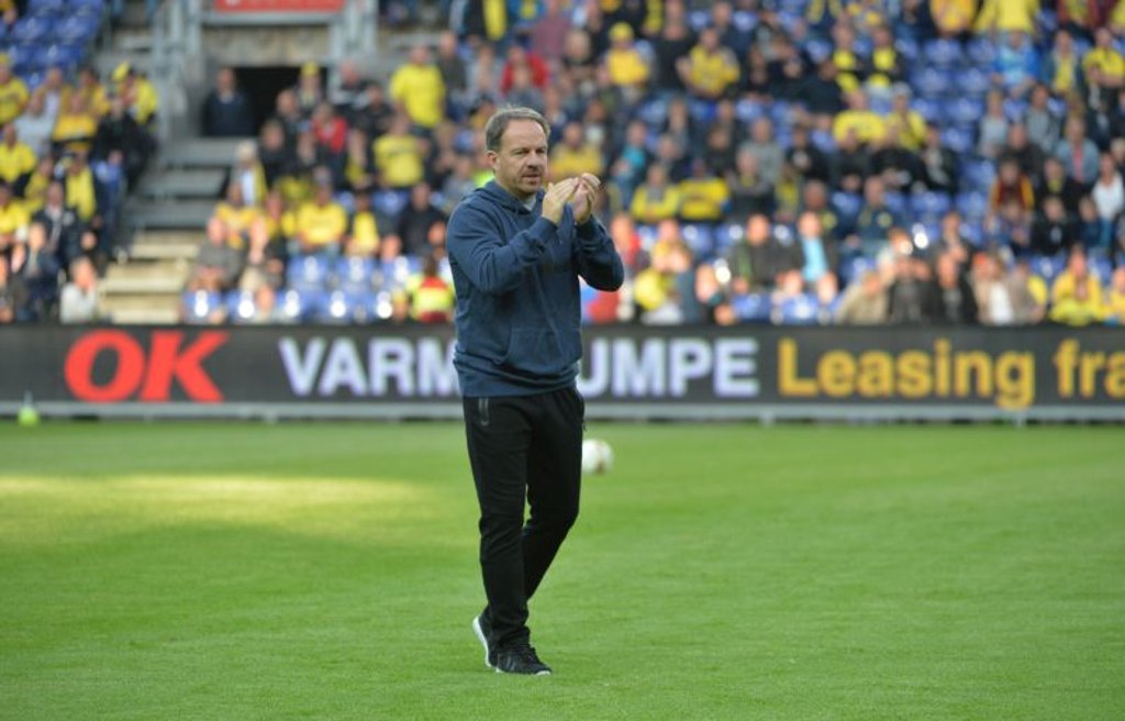 Alexander Zorniger hier in der letztjährigen Qualifikation vor dem Spiel gegen Hertha BSC.