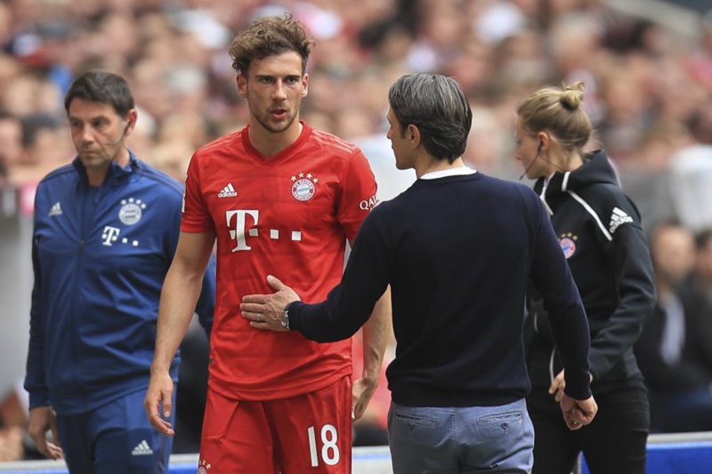 Niko Kovac muss im Pokalfinale gegen RB Leipzig auf Leon Goretzka verzichten.