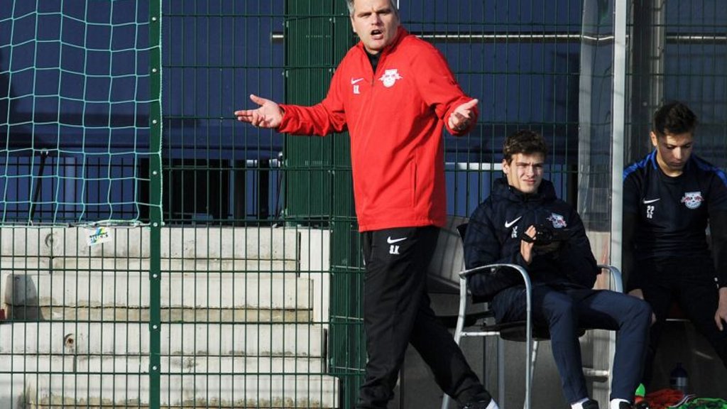 Sebastian Kegel war im letzten Jahr noch Trainer der U16 bei RB Leipzig.