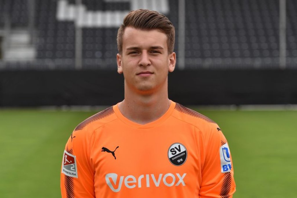 Valentino Jovic präsentierte sich bereits im Trikot des SV Sandhausen.