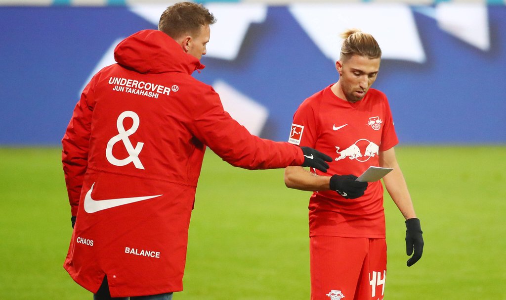 Julian Nagelsmann gab Kevin Kampl zwei Jahre lang taktische Hinweise.
