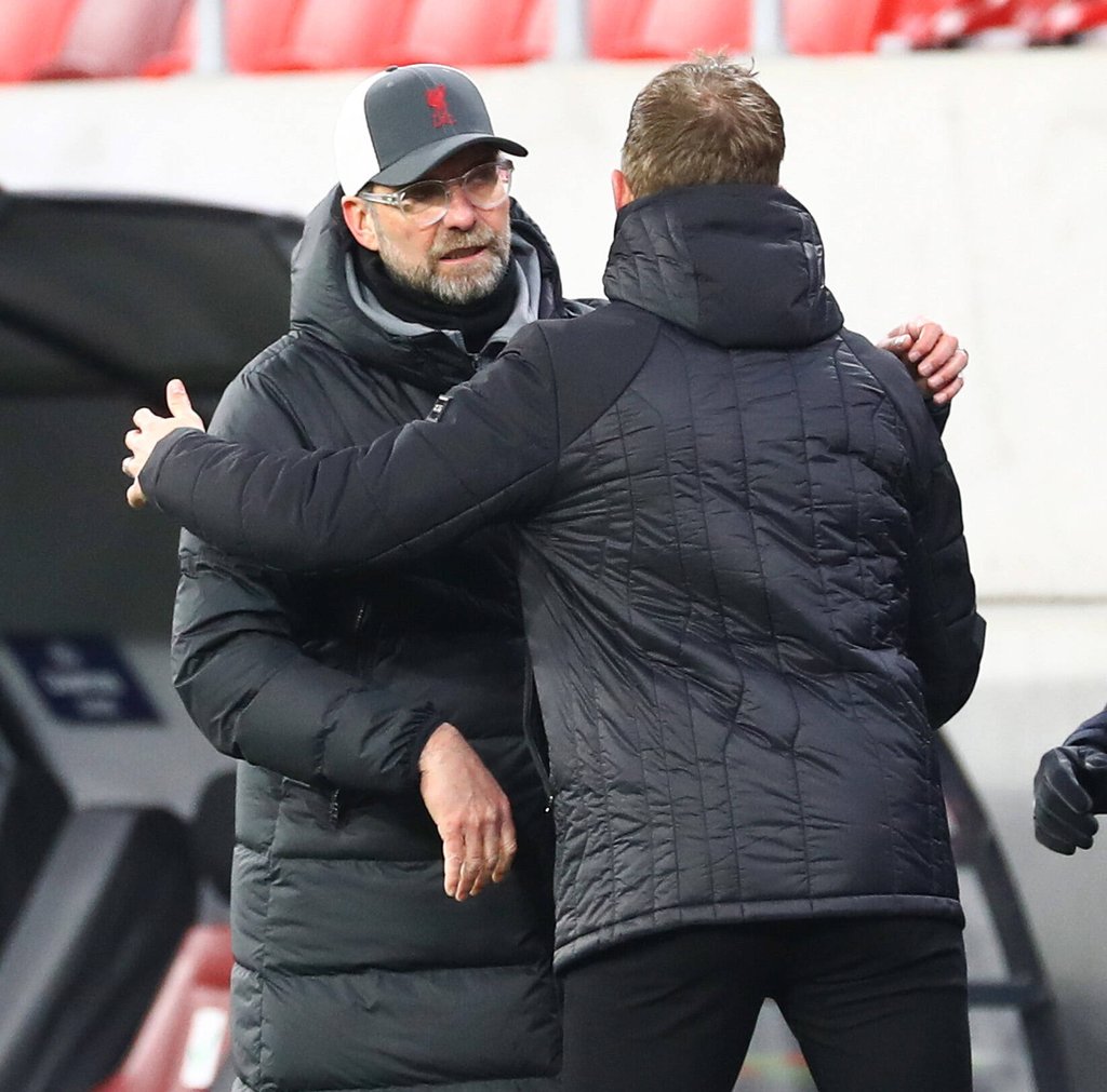 Julian Nagelsmann musste gegen Jürgen Klopp die Segel streichen.