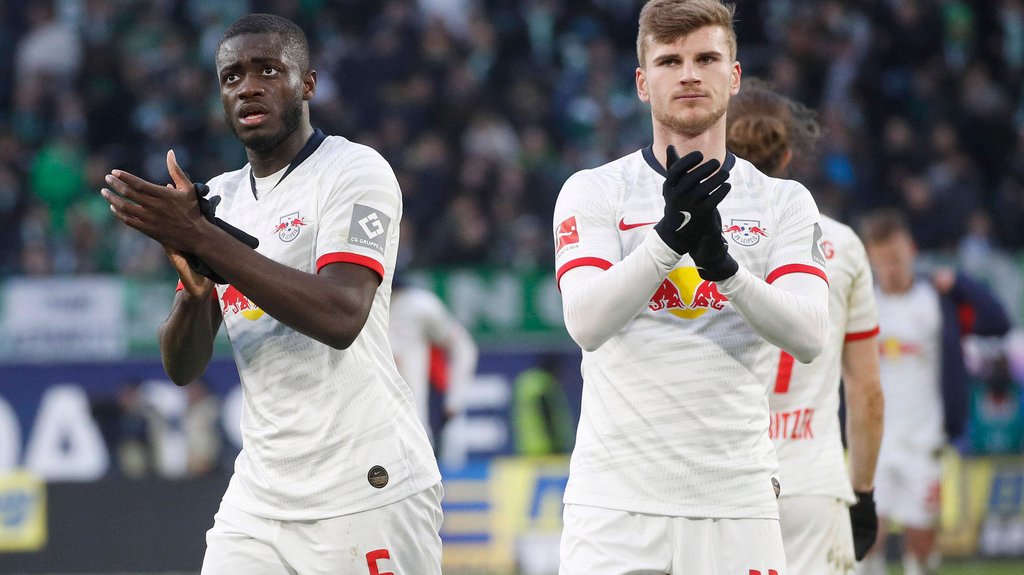 Bald Teamkollegen beim FC Chelsea? Dayot Upamecano und Timo Werner (r.)