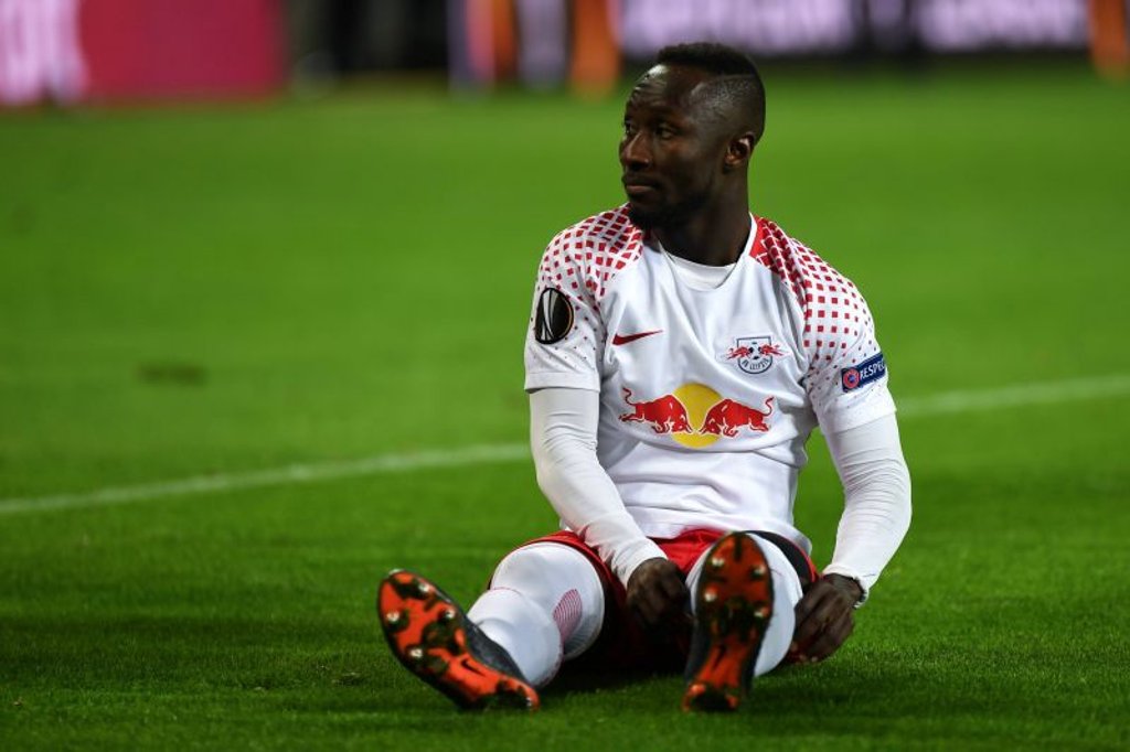 Naby Keita ist nochmal bei RB Leipzig zur Behandlung.