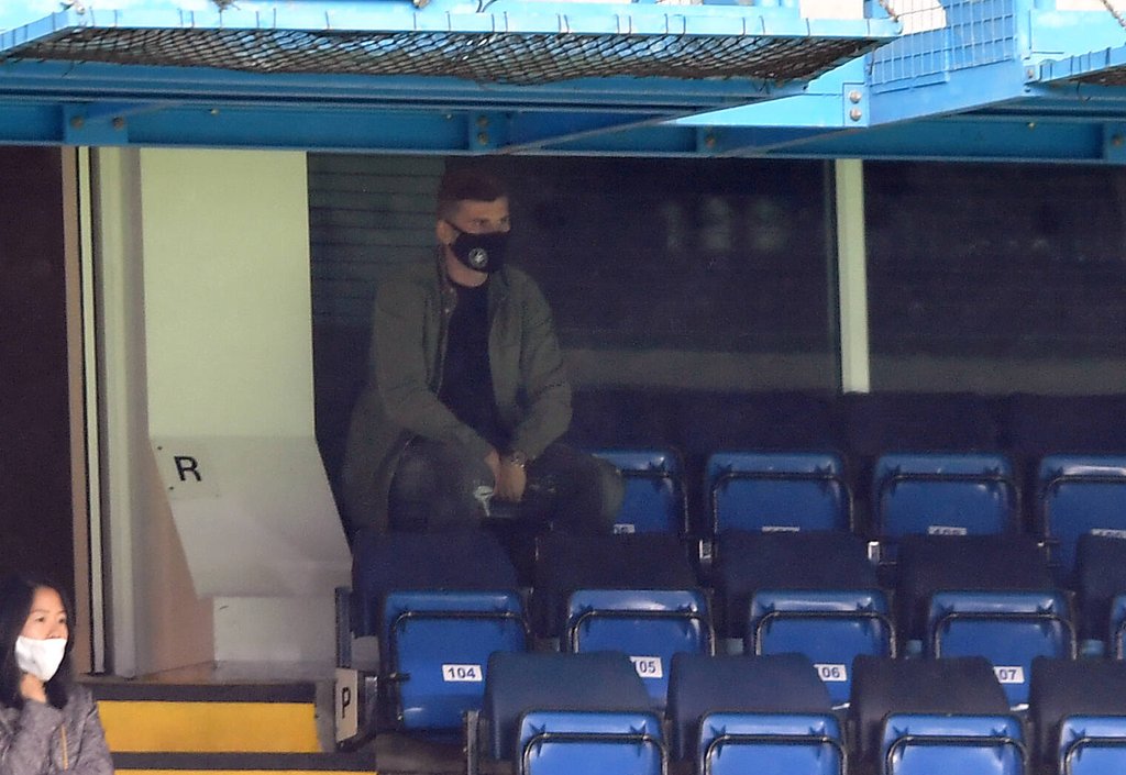 Timo Werner schaute sich den Sieg der künftigen Kollegen beim FC Chelsea an.