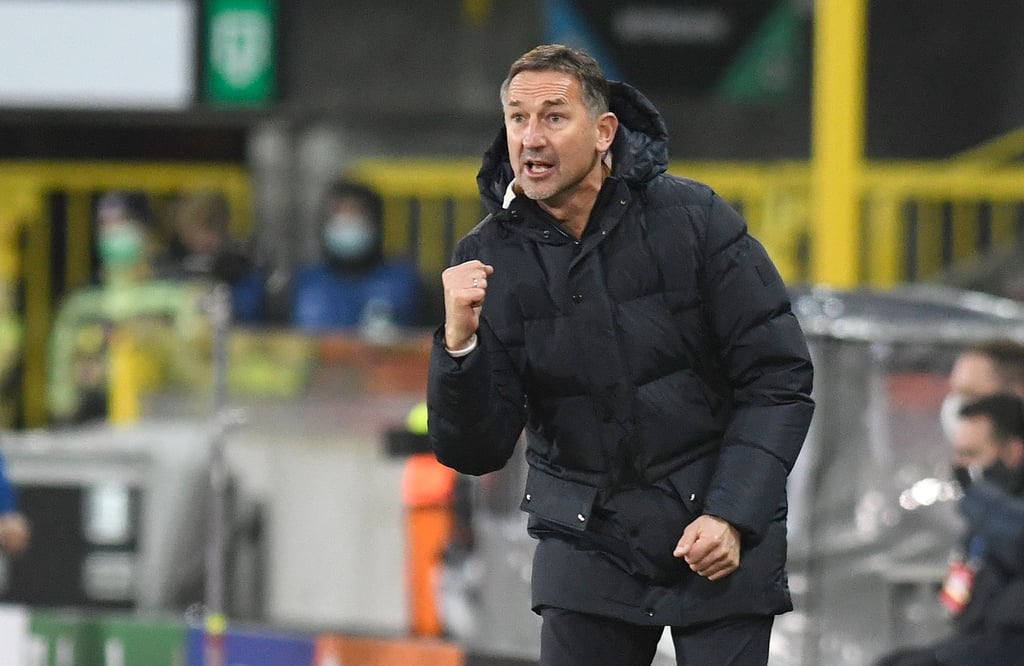 Der Stellvertreter: Achim Beierlorzer.