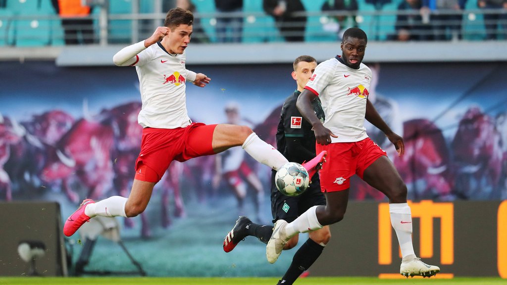 Zwei Torbeteiligungen: Leipzigs Patrick Schick (l.)