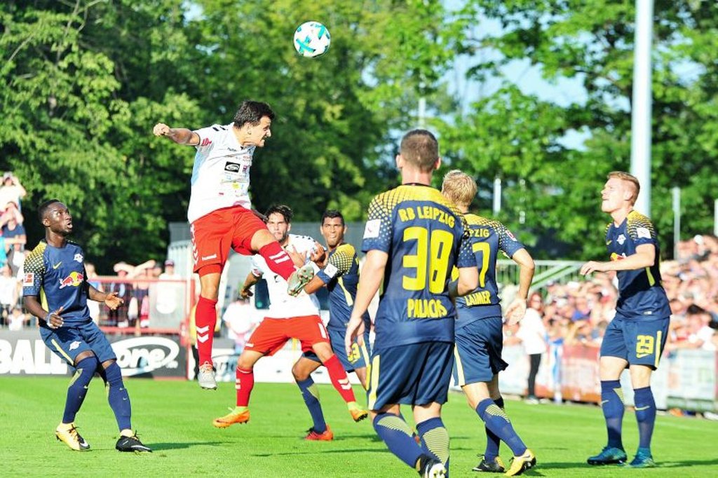 RB Leipzig besuchte schon 2017 den ZFC Meuselwitz.