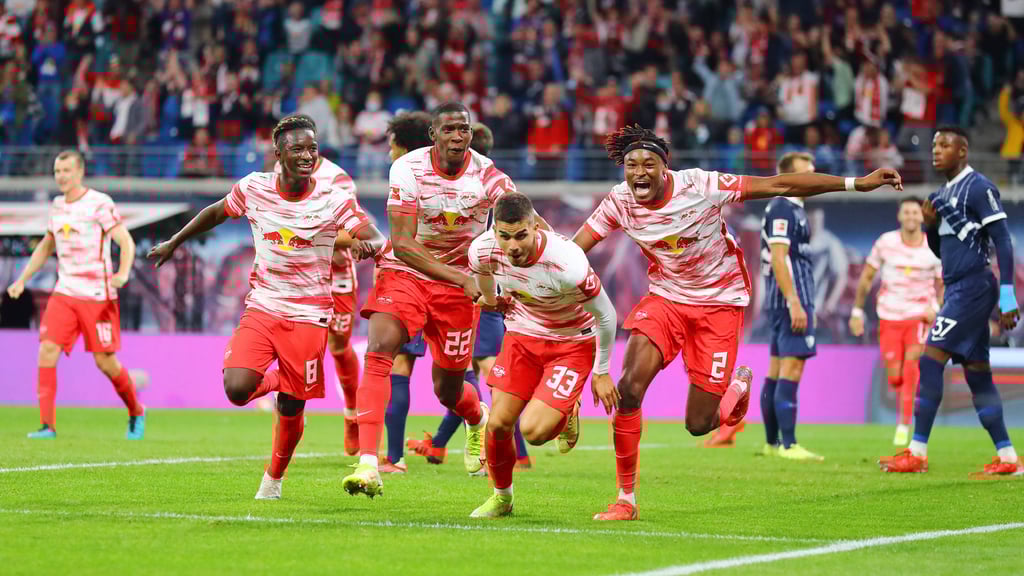 Dose geöffnet: Andre Silva (vorn) trifft zum 1:0 für RB gegen Bochum