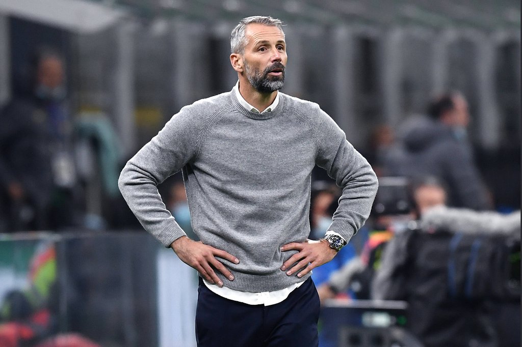 Der aus Leipzig stammende Borussia-Trainer Marco Rose.