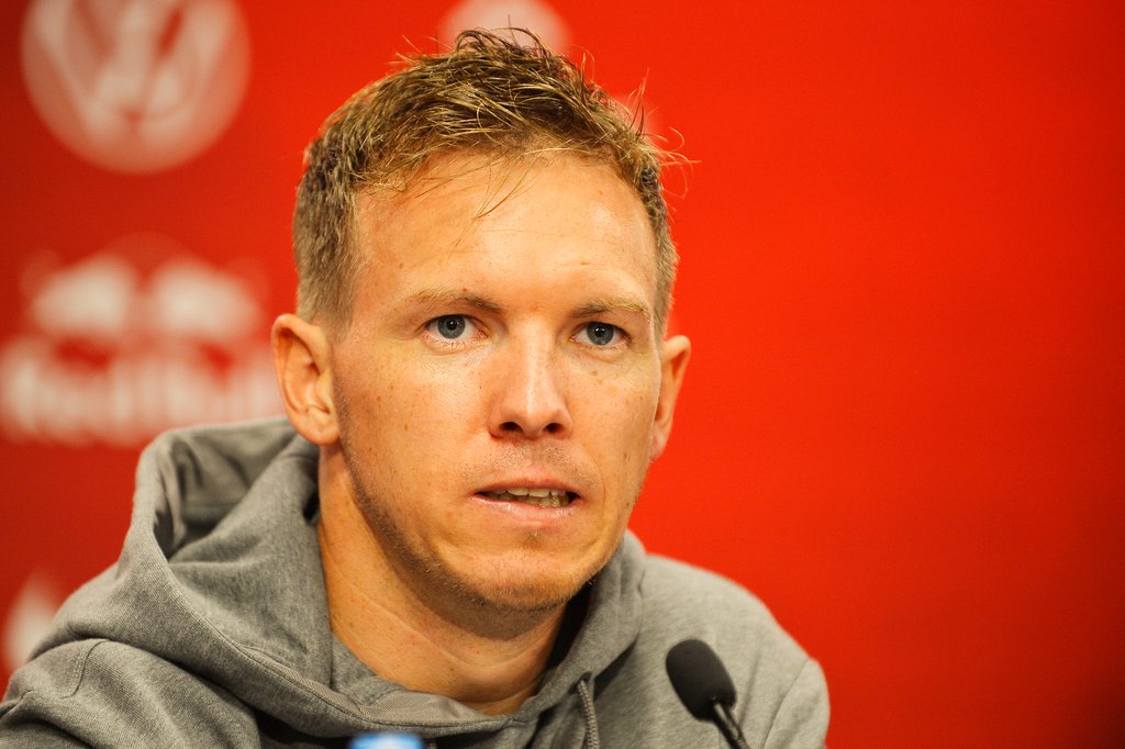Pressekonferenz bei RB Leipzig mit Julian Nagelsmann.