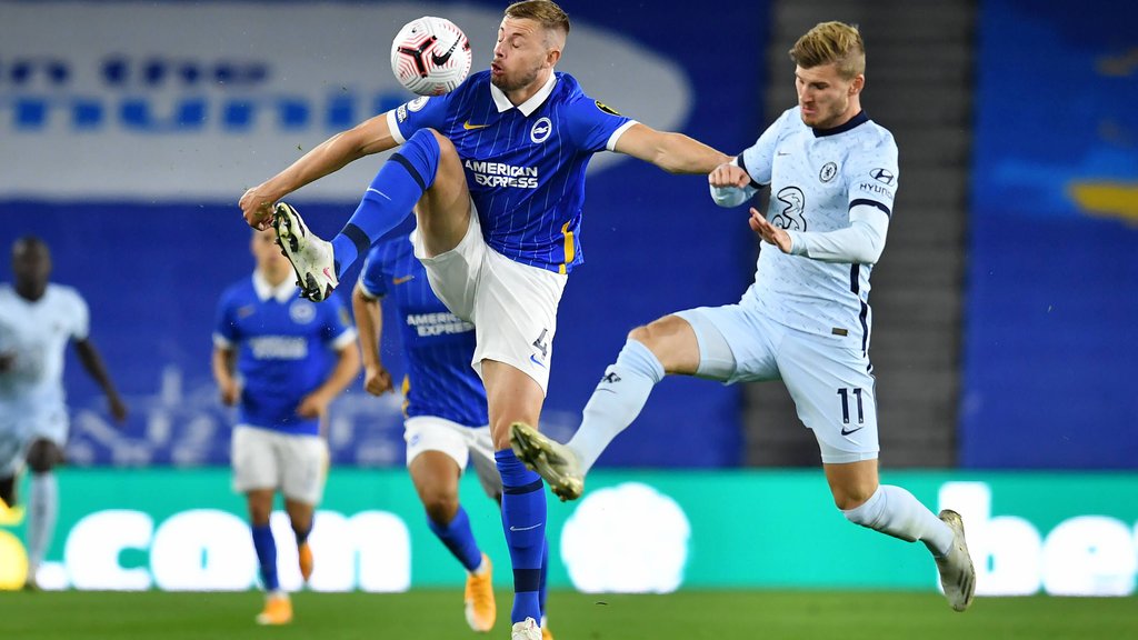 Timo Werner traf in seinem ersten Pfichtspiel für Chelsea nicht ins Tor, zeigte aber andere Qualitäten.