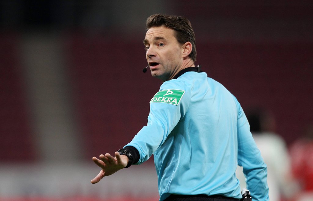 Schiedsrichter Guido Winkelmann ist am 34. Bundesliga-Spieltag im Einsatz.