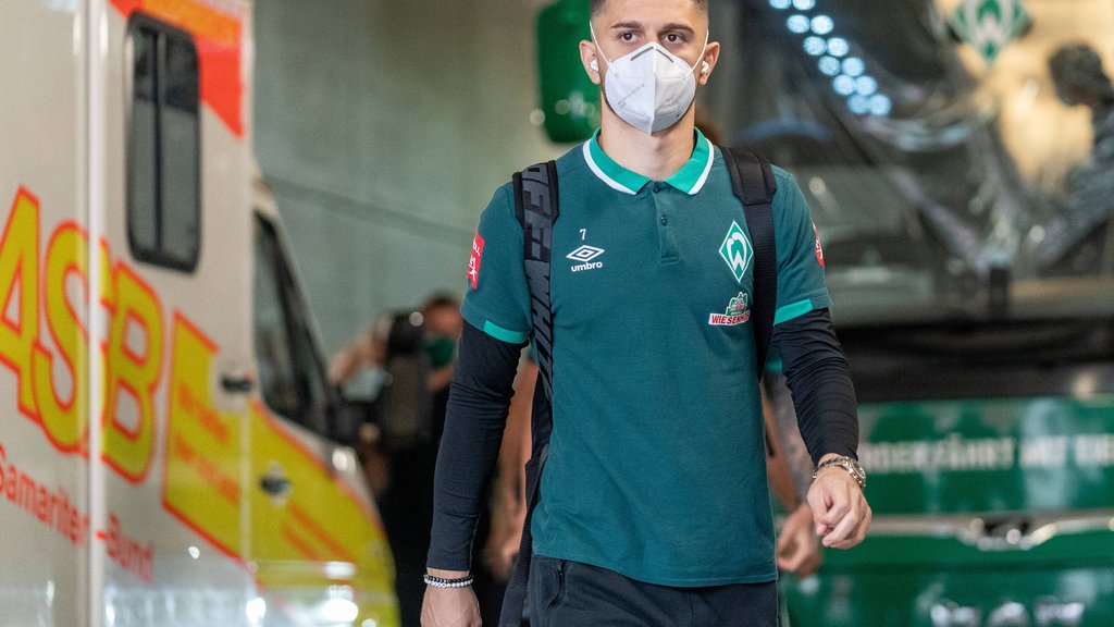 Milot Rashica kam für Bremen gegen Mainz 05 nicht zum Einsatz.