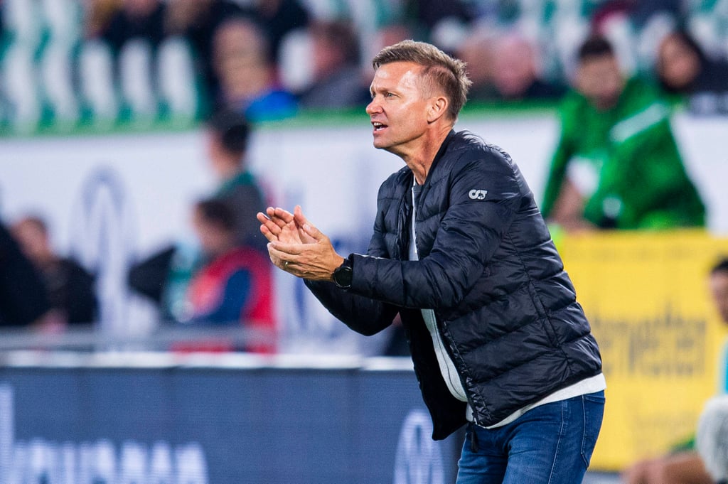 Jesse Marsch will seine Männer gegen den FC Bayern zum Sieg treiben.